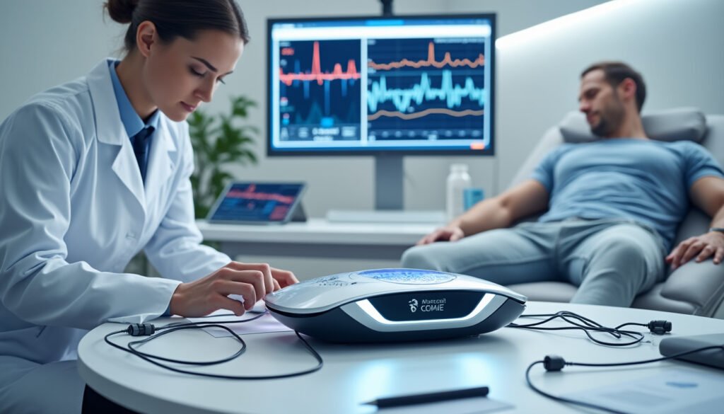 découvrez comment l'électrostimulation peut améliorer vos performances physiques et de réhabilitation. cette exploration scientifique examine les résultats des recherches et les bénéfices potentiels de cette technologie sur le corps humain.