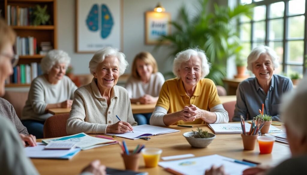 découvrez comment la psychologie positive peut transformer le quotidien des seniors. participez à nos ateliers conçus pour cultiver le bien-être personnel et améliorer la santé mentale, tout en favorisant des interactions enrichissantes et une ambiance chaleureuse.
