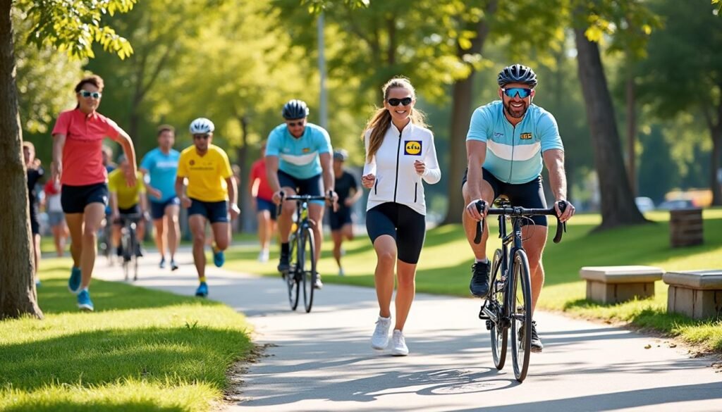découvrez comment crivit accompagne l'équipe lidl-trek en offrant des tenues décontractées qui rendent le style de vie actif accessible à tous. profitez d'un confort optimal et d'un look moderne, parfaits pour vos activités quotidiennes.
