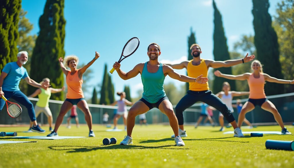 rejoignez le tennis club pondi pour trois sessions dynamiques de remise en forme, du mercredi 10 au vendredi 12 septembre. ambiance conviviale, sport et bien-être au rendez-vous !