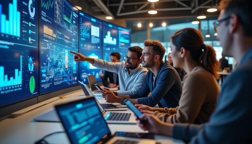 découvrez comment l'intelligence artificielle transforme la collaboration en entreprise et stimule l'intelligence collective, en favorisant l'innovation et la performance grâce à des outils intelligents et interactifs.