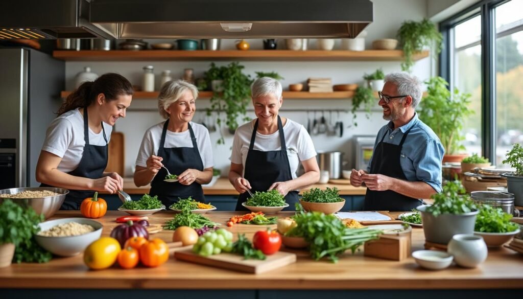 participez aux ateliers « papote et popote » à bessières, des moments conviviaux où nutrition et cuisine se rencontrent pour apprendre, partager et bien manger ensemble.